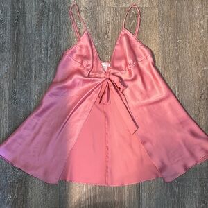Victorias Secret Tie-Front Babydoll